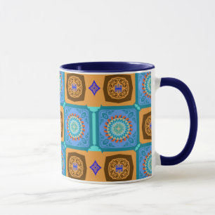 Tasse 01 de série de tuile de Morroccan