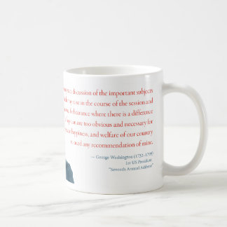 Tasse #10 "courtoisie " de George Washington