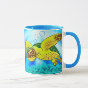 Tasse 12c de tortue de mer