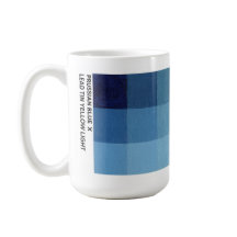 Tasse 15 oz Bleu de Prusse x Jaune clair d'étain d