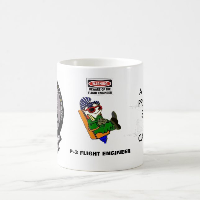 Tasse 15oz avant le vol de P-3 IBNFE (Centre)