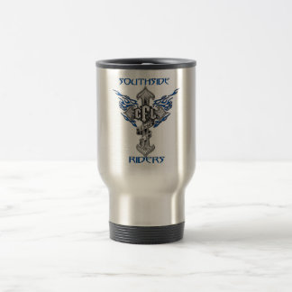Tasse 15oz de voyage d'acier inoxydable de
