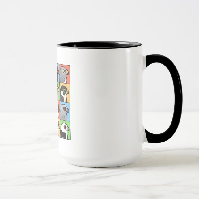 Tasse 16 profils de Nord-américain Raptor (Droite)