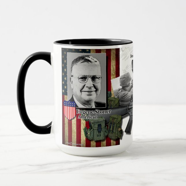 Tasse 1959 de café de fusil du dénoyauteur M16 AR (Gauche)