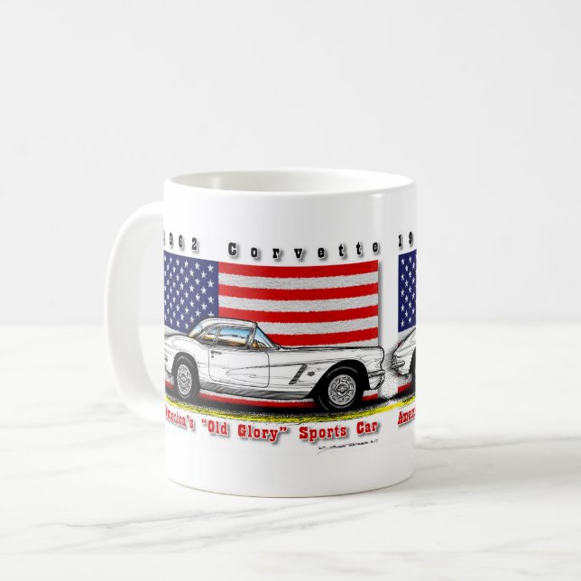 Tasse 1962 de café de Corvette (Devant gauche)