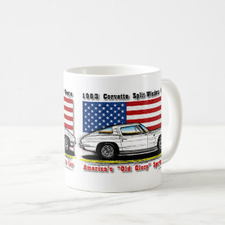 Tasse 1963 de café de coupé de Corvette