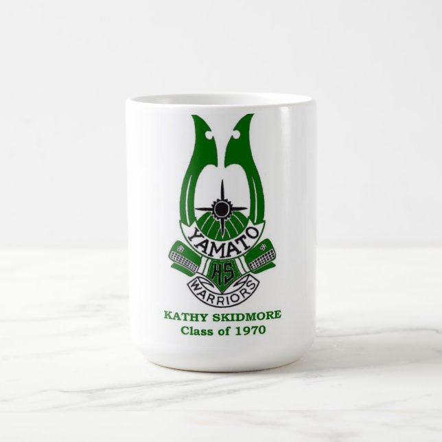 Tasse 1970 de lycée de Kathy Skidmore Yamato (Centre)