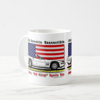 Tasse 1992 de café convertible de Corvette