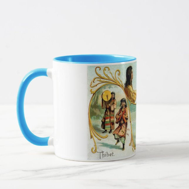 Tasse 19e C. Tibet (Gauche)