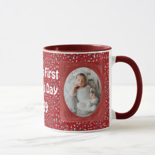 Tasse 1ère Fête des pères de papa Photo personnalisée Mu