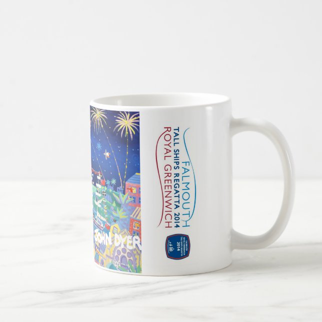 Tasse 2014 grande d'art de régate de bateaux de (Droite)
