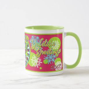 Tasse 2017 collectable de cheval de Holidaze de