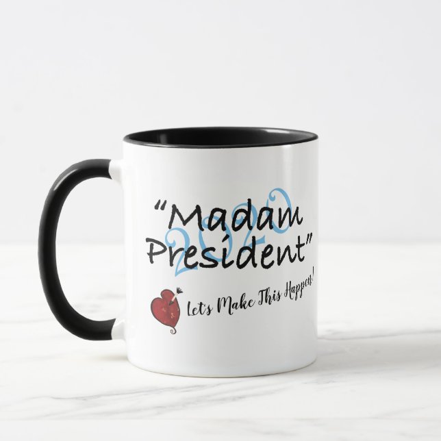 Tasse 2020 de Madame le président coeur (Gauche)