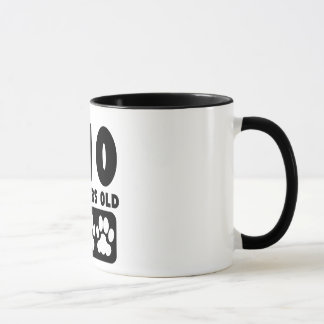 Tasse 210 années de chien
