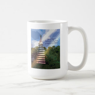 Tasse 22 - art et Haiku originaux - couches en