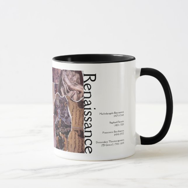 Tasse 2,0 de collage de la Renaissance (Droite)
