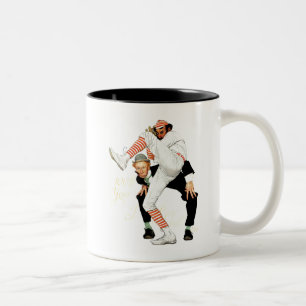 Tasse 2 Couleurs 100th Anniversaire de base-ball
