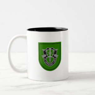 Tasse 2 Couleurs 10e Groupe des forces spéciales (10e Groupe des f