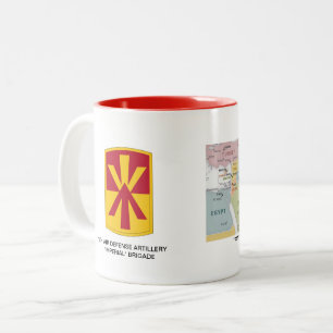 Tasse 2 Couleurs 11e brigade d'artillerie de la défense aérienne