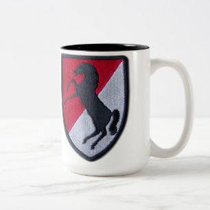 Tasse 2 Couleurs 11ème Régiment de cavalerie blindée OPFOR Fort