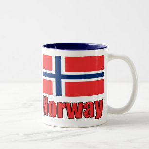 Tasse 2 Couleurs 11oz deux modifient la tonalité la Norvège de