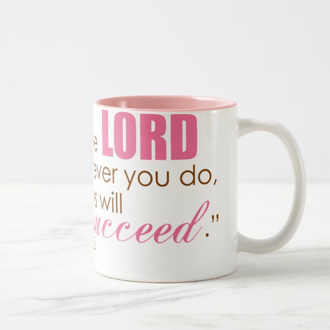 Tasse 2 Couleurs 16:3 de proverbes (Droit)