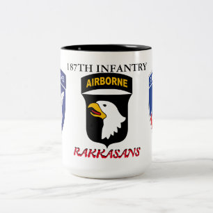 TASSE 2 COULEURS 187E RAKASANS D'INFANTERIE 