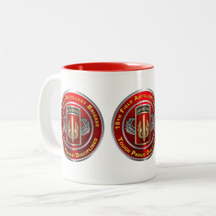 Tasse 2 Couleurs 18e Brigade d'Artillerie de Campagne Aéroportée