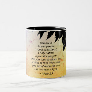 Tasse 2 Couleurs 1 2:9 de Peter vous êtes des peuples choisis,