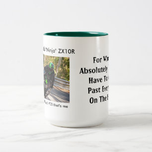 Tasse 2 Couleurs 2012 ZX10R pour quand vous wheelie après chaque