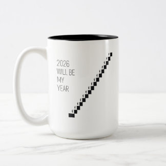 Tasse 2 Couleurs 2026 Small Steps My Year