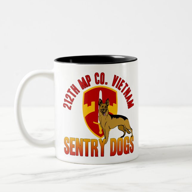 Tasse 2 Couleurs 212th député britannique Cie. - Le Vietnam (Gauche)