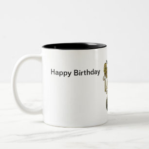 Tasse 2 Couleurs 21e anniversaire de Steampunk