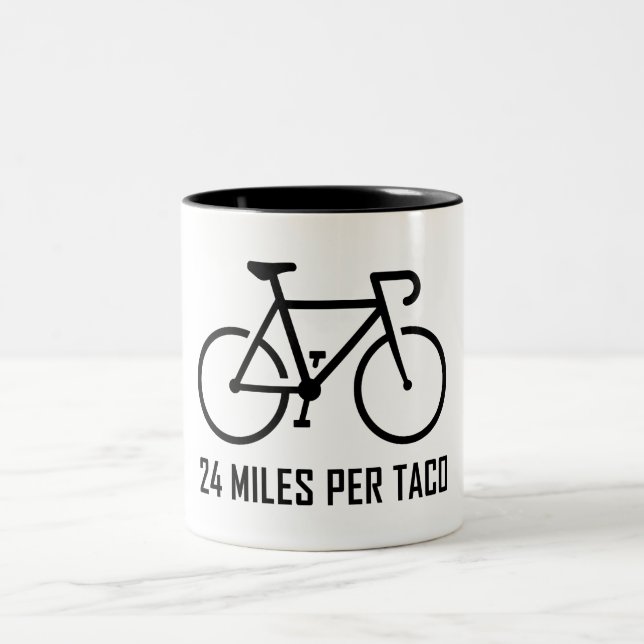 Tasse 2 Couleurs 24 Miles Par Taco (Centre)