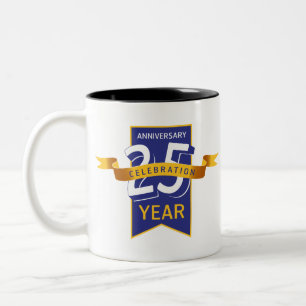 Tasse 2 Couleurs 25e anniversaire
