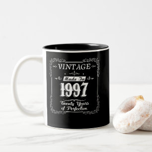 Tasse 2 Couleurs 25th birthday 1997 Year of Perfection Gift Idea