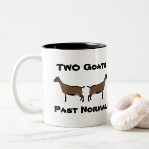 Tasse 2 Couleurs 2 chèvres passées à la normale! - Oberhasli Ch