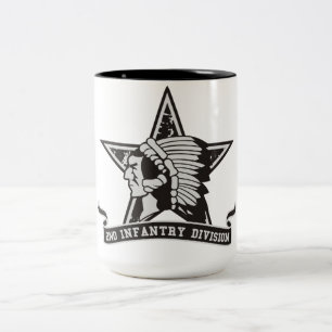 Tasse 2 Couleurs 2ème Division d'infanterie