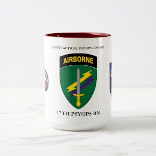 TASSE 2 COULEURS 345E OPÉRATIONS TACTIQUES CO(ABN), 17E OPÉRATION