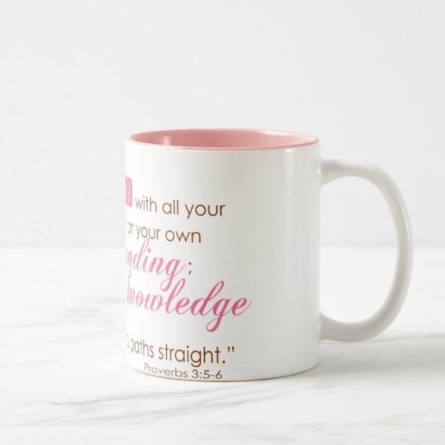 Tasse 2 Couleurs 3:5 de proverbes - 6 (Droit)
