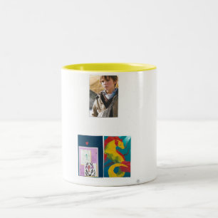 Tasse 2 Couleurs 3 photo sticker autocollant