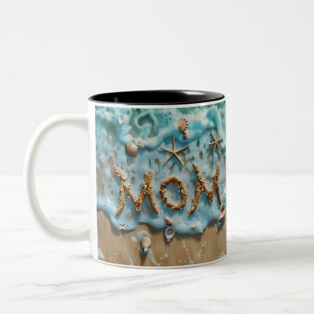 Tasse 2 Couleurs 3D Ocean Whisper Mom (Gauche)