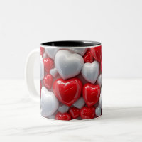 3D Pink heart