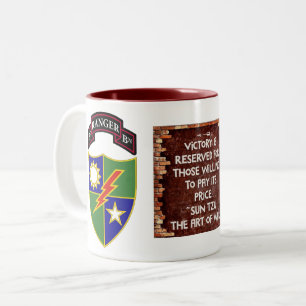 Tasse 2 Couleurs 3ème bataillon - soixante-quinzième régiment de