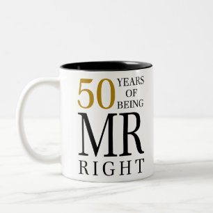 Tasse 2 Couleurs 50 ans de m. right