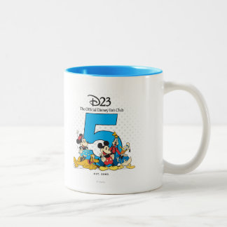 Tasse 2 Couleurs 5e anniversaire