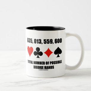 Tasse 2 Couleurs 635.013.559.600 totaux non des mains de pont