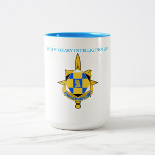 TASSE 2 COULEURS 66E BRIGADE DE RENSEIGNEMENT MILITAIRE 