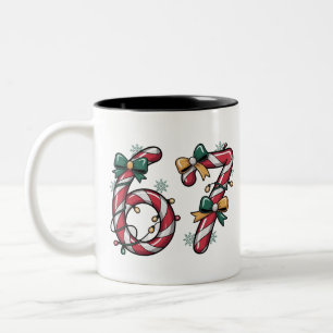 Tasse 2 Couleurs 6 7 Six Seven Génération Z Alpha Argot de Meme Lum