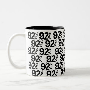 Tasse 2 Couleurs 92 % de pâte à café